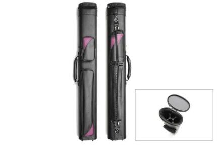 2B2S Oval Hard Case - Black/Purple
