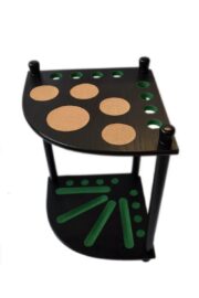 8 Cue Corner Floor Rack - Black - Image 3