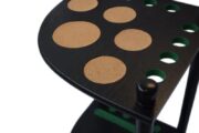 8 Cue Corner Floor Rack - Black - Image 2