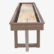 American Heritage Abbey Antique Grey Shuffleboard Table - Image 2