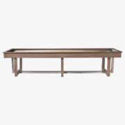 American Heritage Abbey Antique Grey Shuffleboard Table
