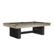 American Heritage Vancouver Two-Tone Natural and Black Ash Pool Table - Image 4