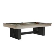 American Heritage Vancouver Two-Tone Natural and Black Ash Pool Table - Image 3