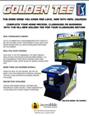 Golden Tee PGA TOUR Clubhouse Deluxe Edition - Image 3