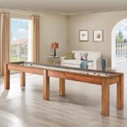 Imperial Penelope Shuffleboard Table in Acacia - Image 4