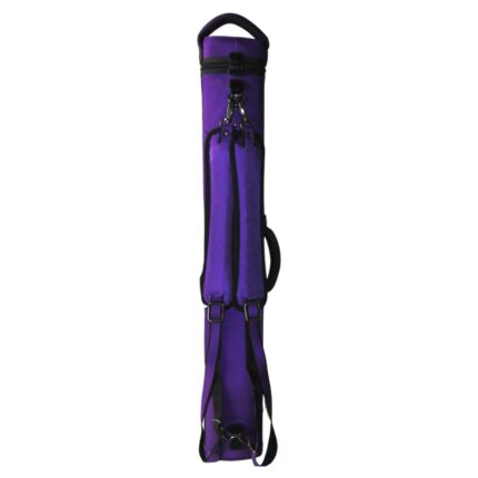 J&J America 3B/4S Purple Nylon Double Strap Case