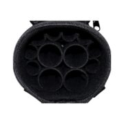 J&J America 4B/8S Black Backpack Case - Image 2