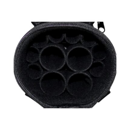 J&J America 4B/8S Blue Nylon Double Strap Case