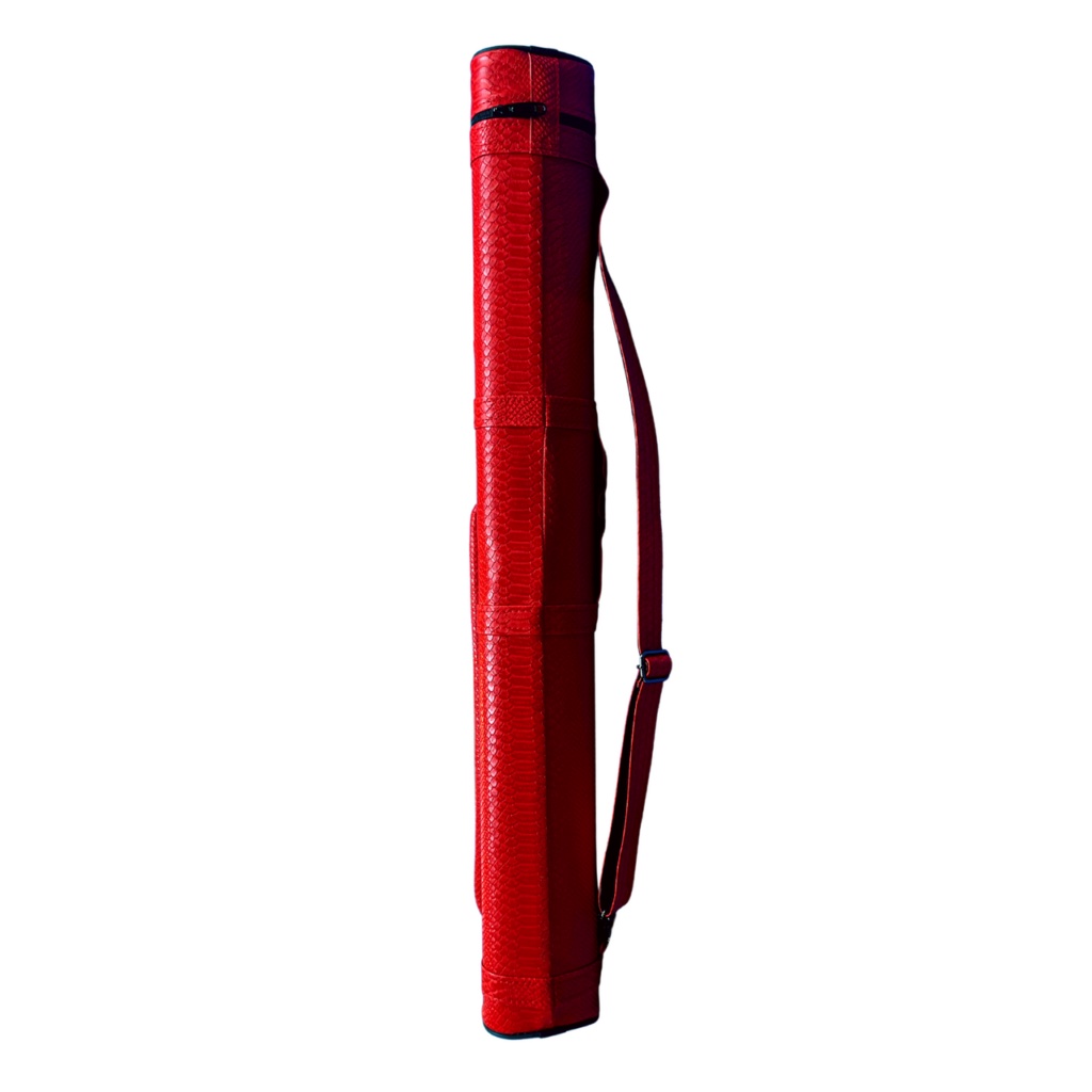 img_3762 Koda 2B2S Exotic Leatherette Case - Red - Image 1