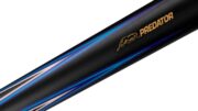 Predator 4 Point Sneaky Pete Black / Blue Points No Wrap Pool Cue