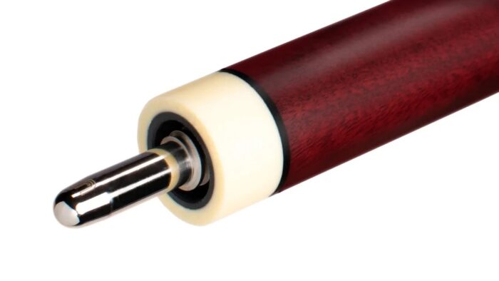 Predator 4 Point Sneaky Pete Purple Heart / Blue Points Linen Wrap Pool Cue - Image 1