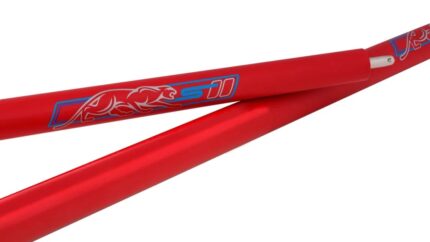 Predator Sport 2 Matte Red Pool Cue with REVO Carbon Fiber Shaft - No Wrap