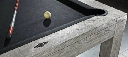 Sanibel Rustic Grey Pool Table