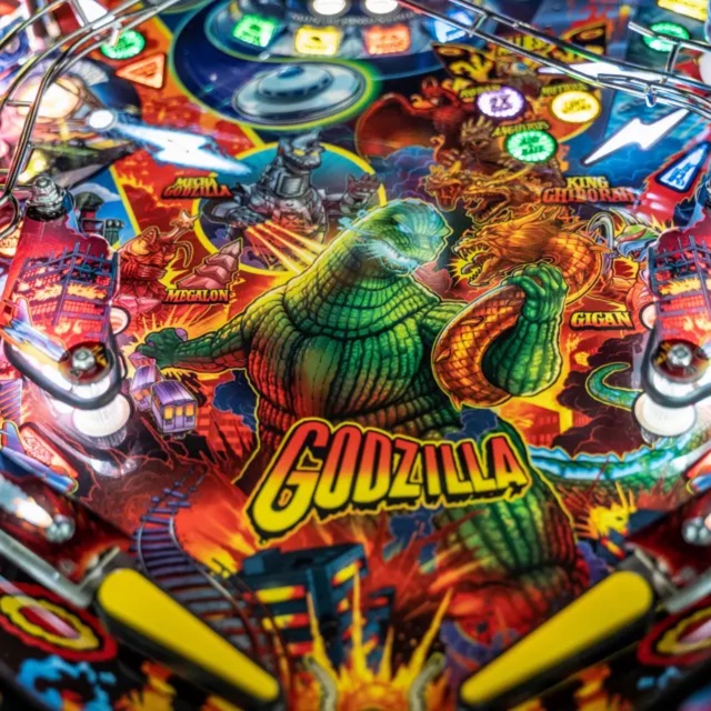 img_4170 Stern Godzilla Pro Pinball Machine - Image 1