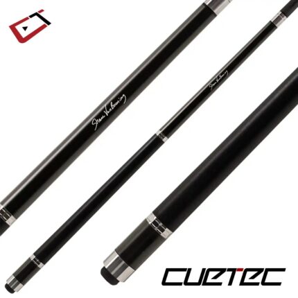 CUETEC CUE BLACK WITH Cynergy CT-15K Carbon JOINT 3/8×14